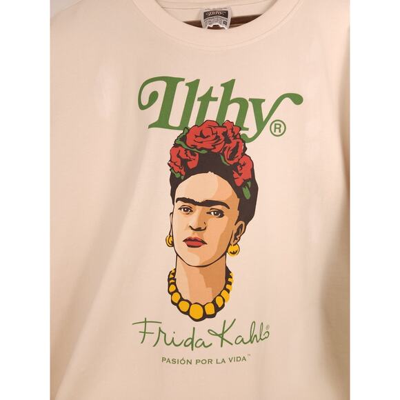 ILTHY x Frida Kahlo Limited Edition Size 2X Cream Streetwear Art Collaboration - Picture 2 of 11